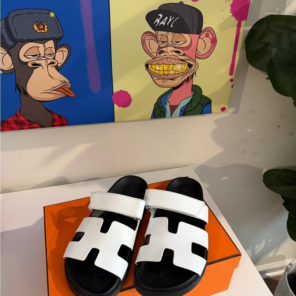 Hermes chypre sandals , slides size 37